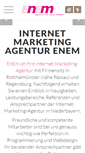 Mobile Screenshot of internet-marketing-enem.de