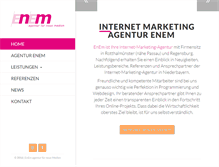 Tablet Screenshot of internet-marketing-enem.de